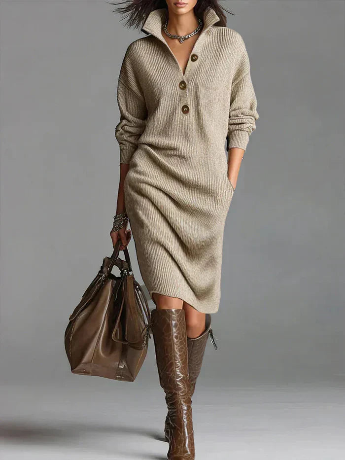Elegant Ladies Fit and Flare Dress