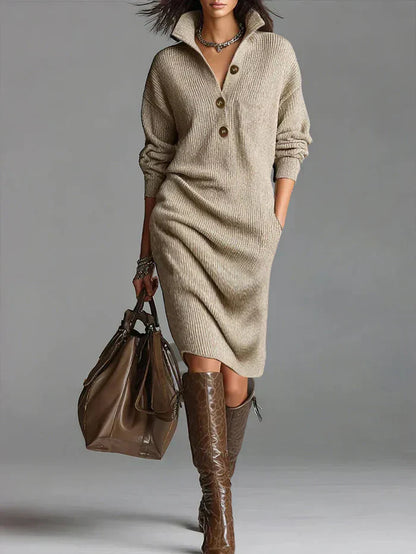 Elegant Ladies Fit and Flare Dress