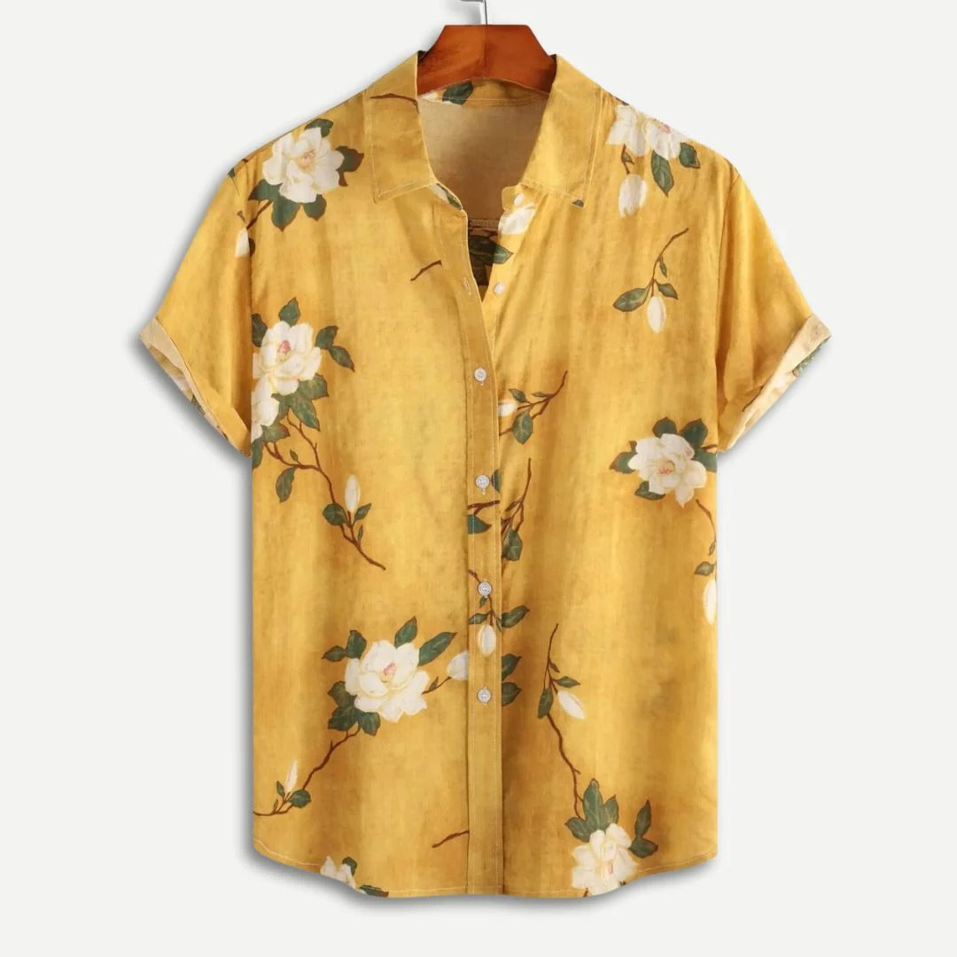 Casual Floral Summer Top - Pexav