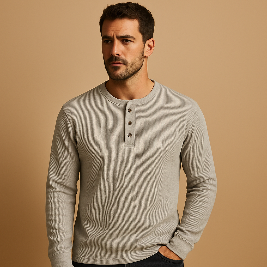 Relaxed long sleeve shirt for men | Noah - Nocini