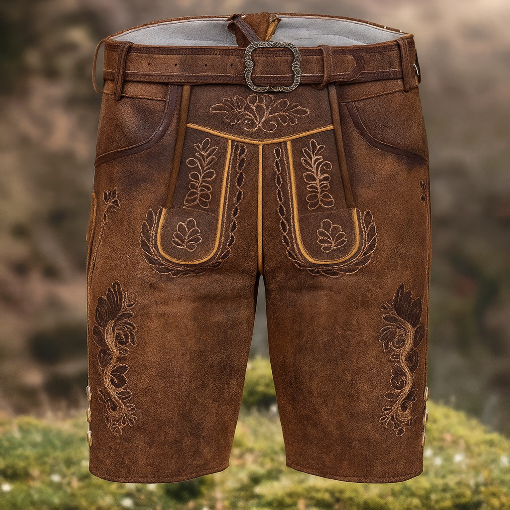 Classic Genuine Leather Pants - Olytrend