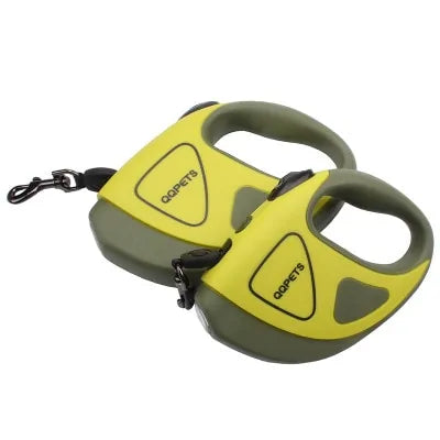 Retractable Dog Leash with LED Lighting - SafePaw-Green-196.85 inches-Nora Luxe