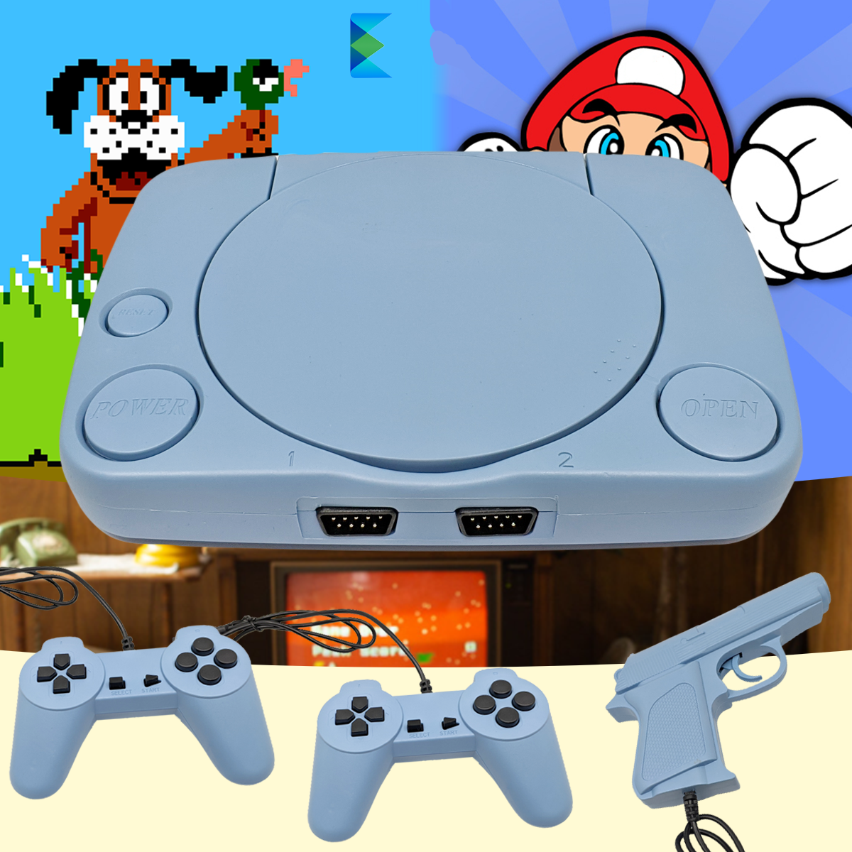 Classic Video Game System - PixelPlay - Pexav