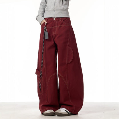Comfortable Women's Loose Fit Cargo Pants - Olytrend