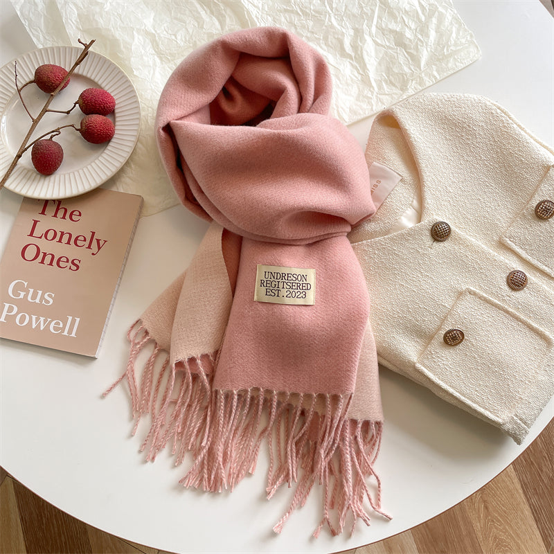 Soft Plush Wrap Scarf - Elena - Pexav
