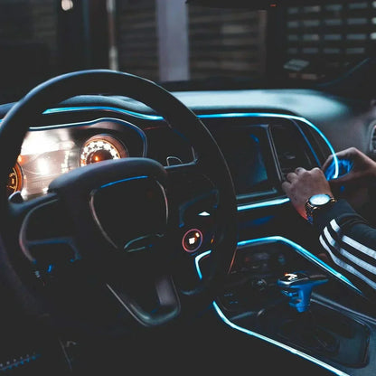 Colorful Car Interior LED Light Kit - Pexav