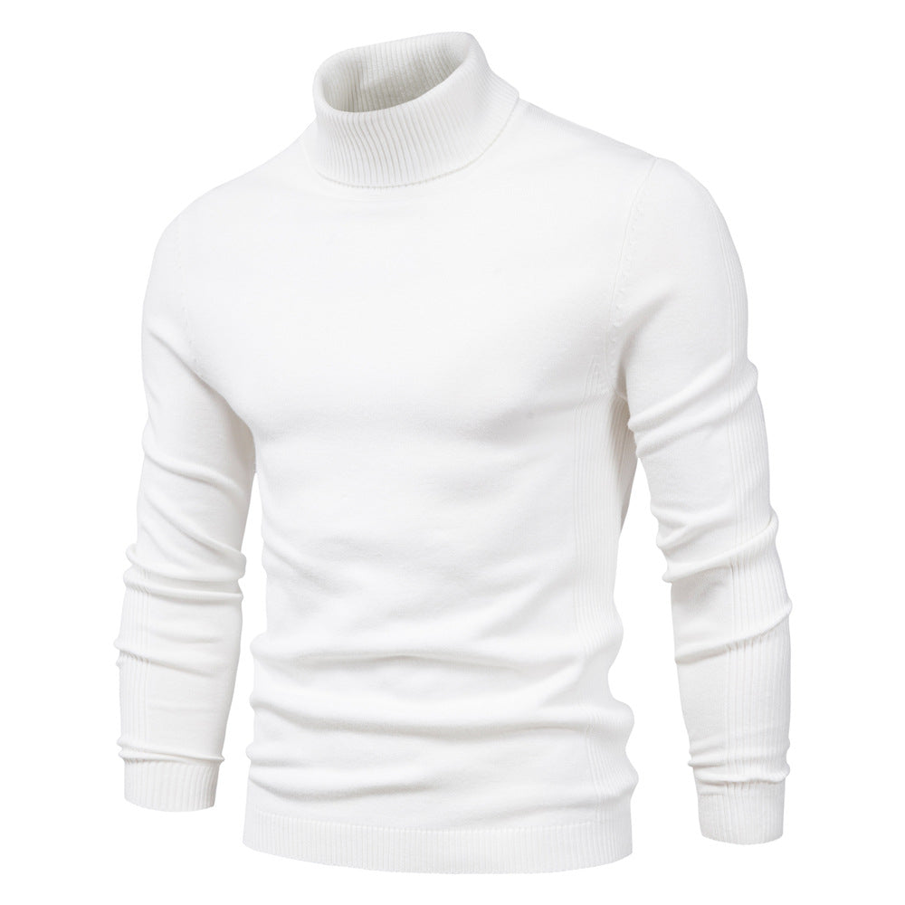 Thick Cable Crew Neck Men's Sweater - Olytrend
