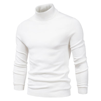 Thick Cable Crew Neck Men's Sweater - Olytrend