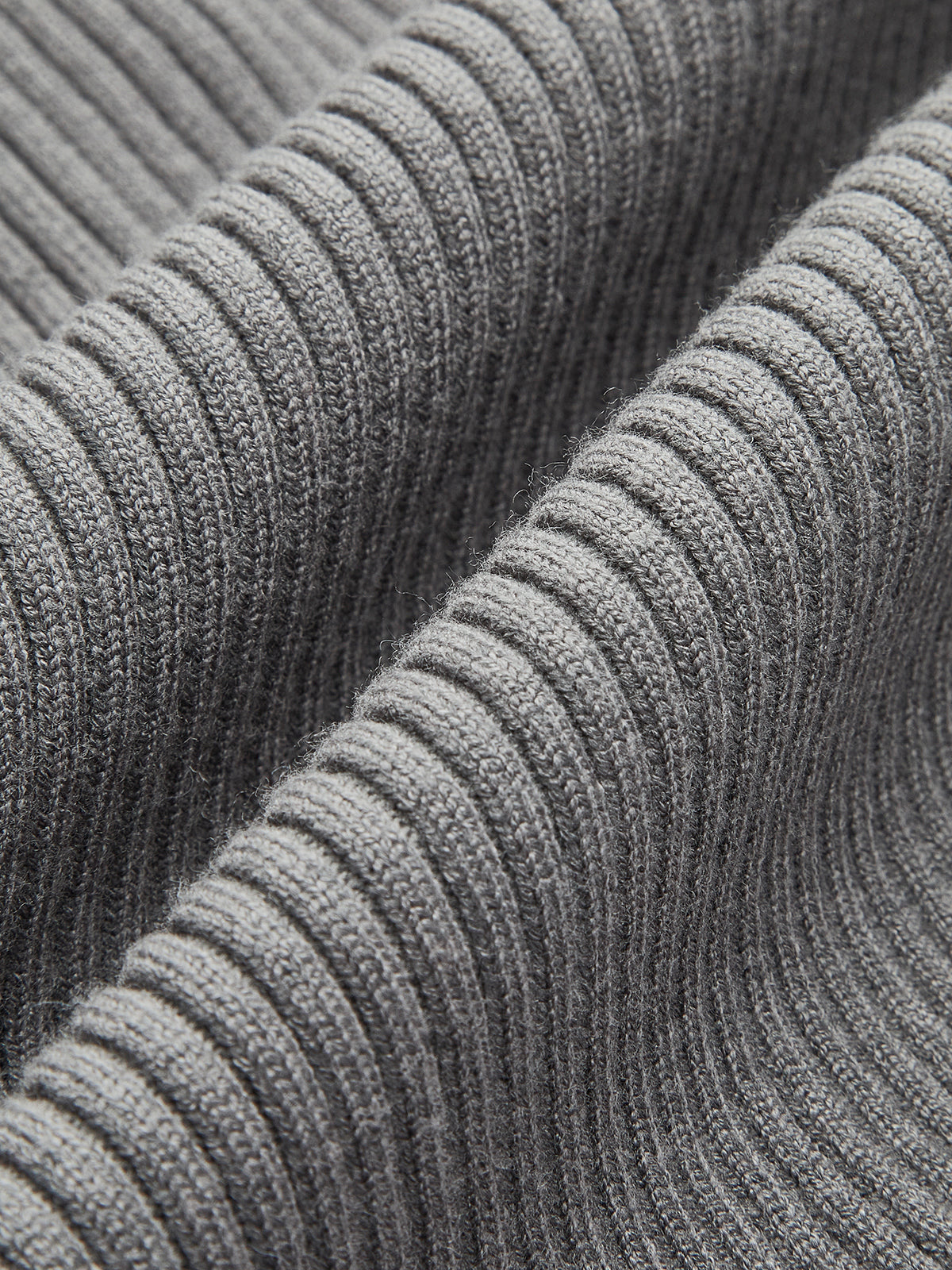 Textured Crew Neck Fit Cardigan