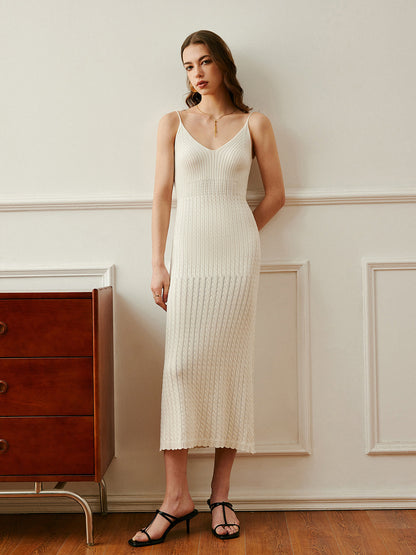 Comfortable Fit Knit Summer Dress