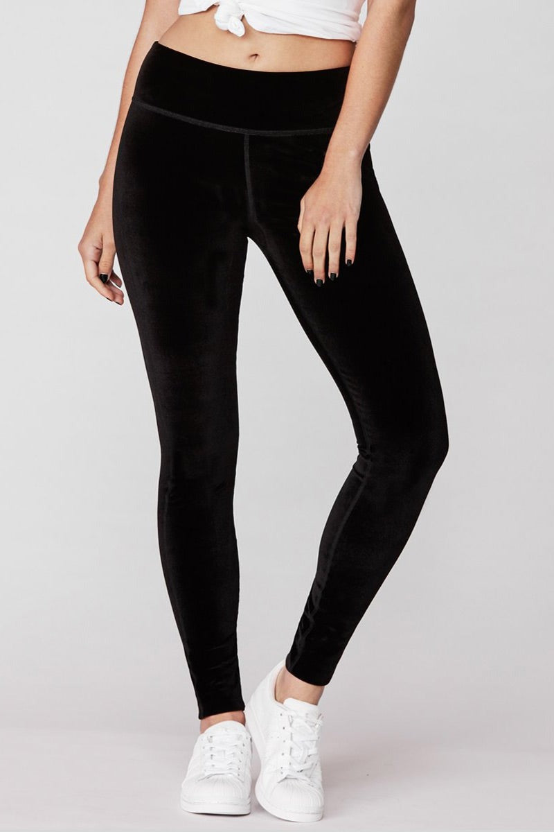 Soft Stretchy Full Length Leggings - Pexav