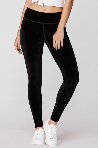 Soft Stretchy Full Length Leggings - Pexav