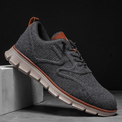 Image of Robin | Men's Lace-Up Wingtip Sneakers