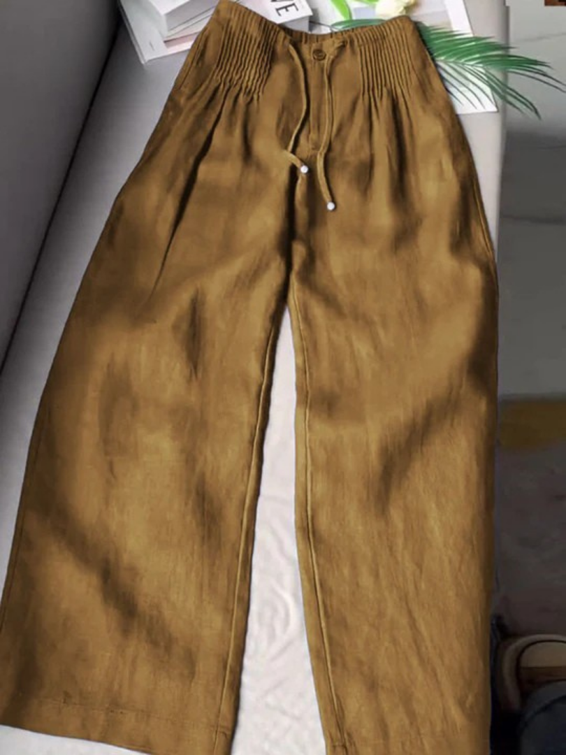 Image of Robin | Women's High-Waisted Wide Leg Pants
