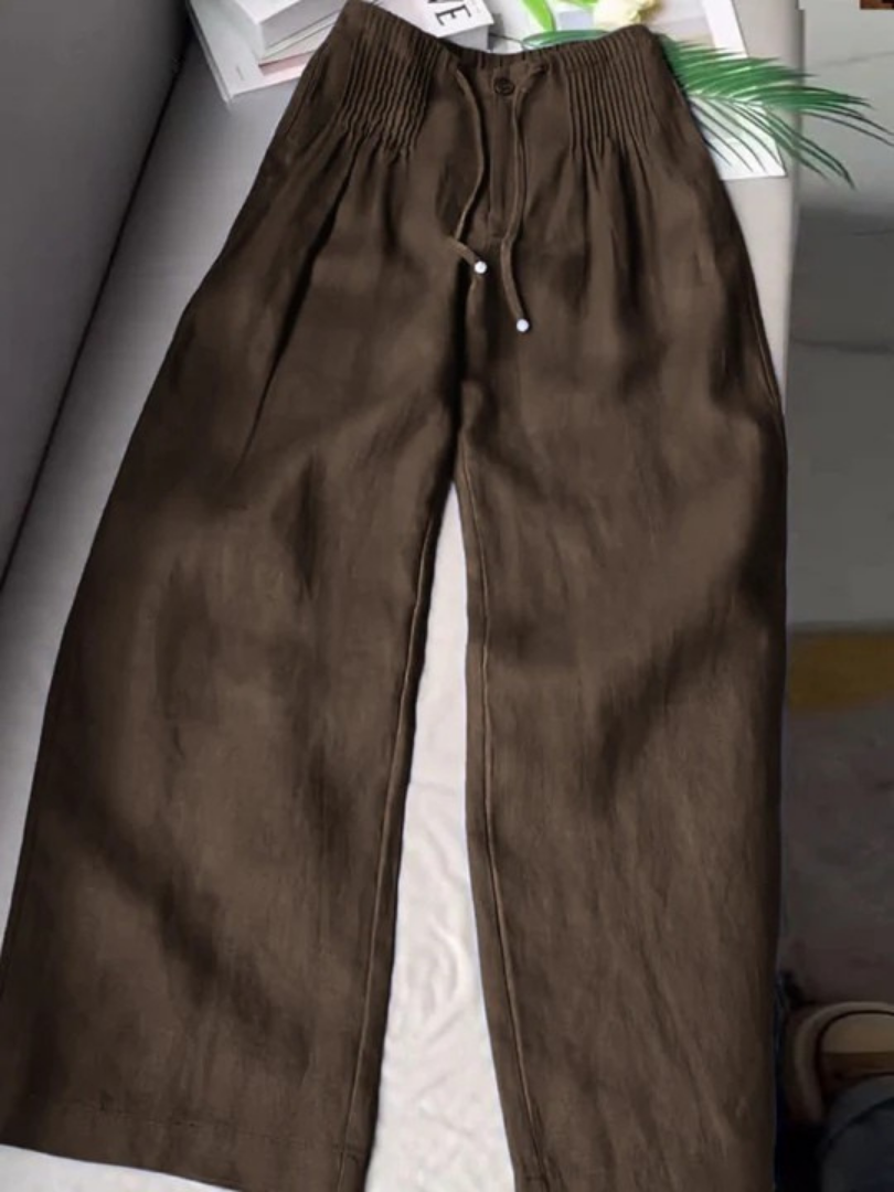 Image of Robin | Women's High-Waisted Wide Leg Pants