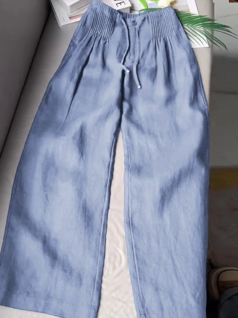 Image of Robin | Women's High-Waisted Wide Leg Pants