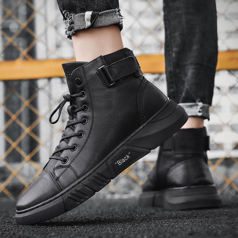 Robust Black Men's Shoes - Maxwell-6.5-Nora Luxe