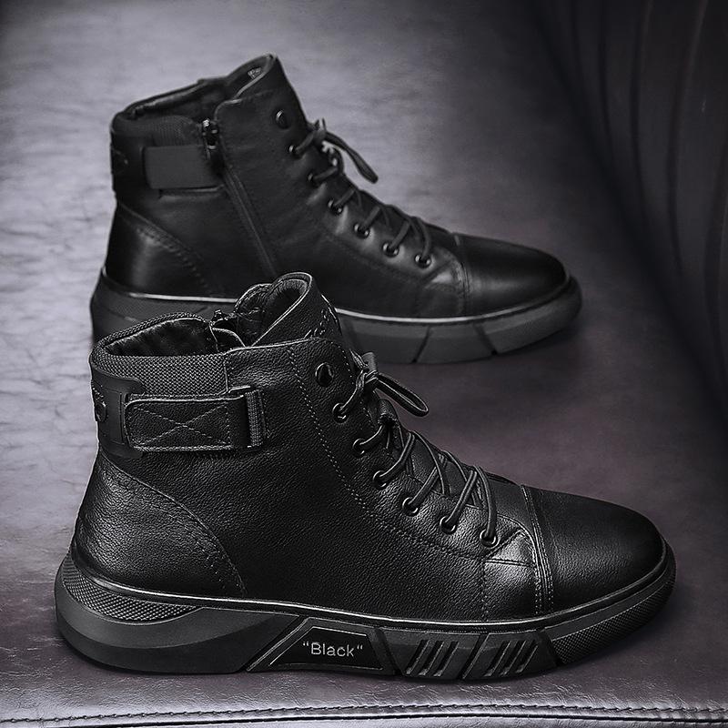 Robust Black Men's Shoes - Maxwell-6.5-Nora Luxe