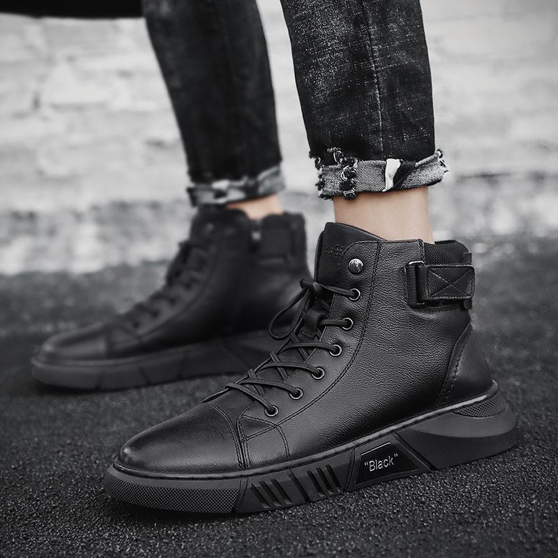 Tough Leather Mens Boots Maxwell - Pexav