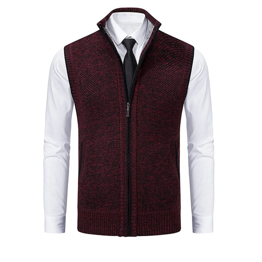 Smart Men's Vest - Classic Layered Design