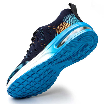 Protective Blue Steel Toe Work Shoes