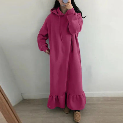 Comfy Women's Oversized Sweatshirt Dress