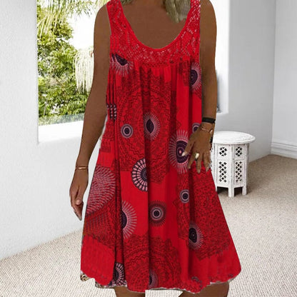 Sleeveless Floral Sundress