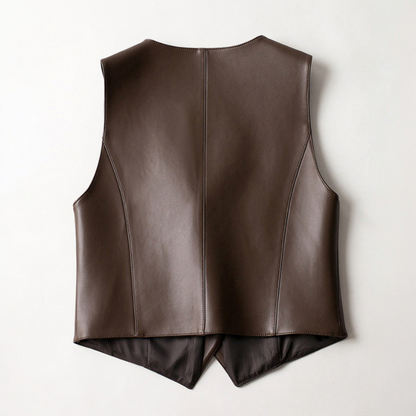 Image of Ruby | Women's Button Front Fitted Vest