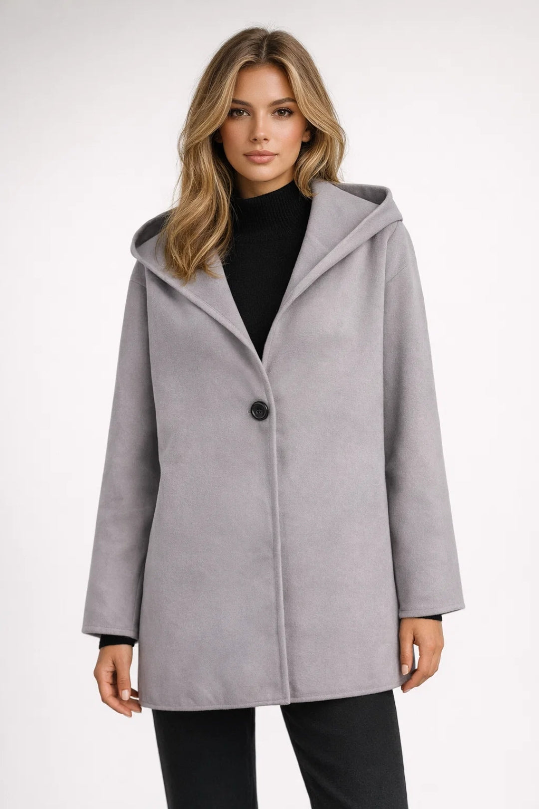Casual Women's Oversized Hoodie Coat - Olytrend