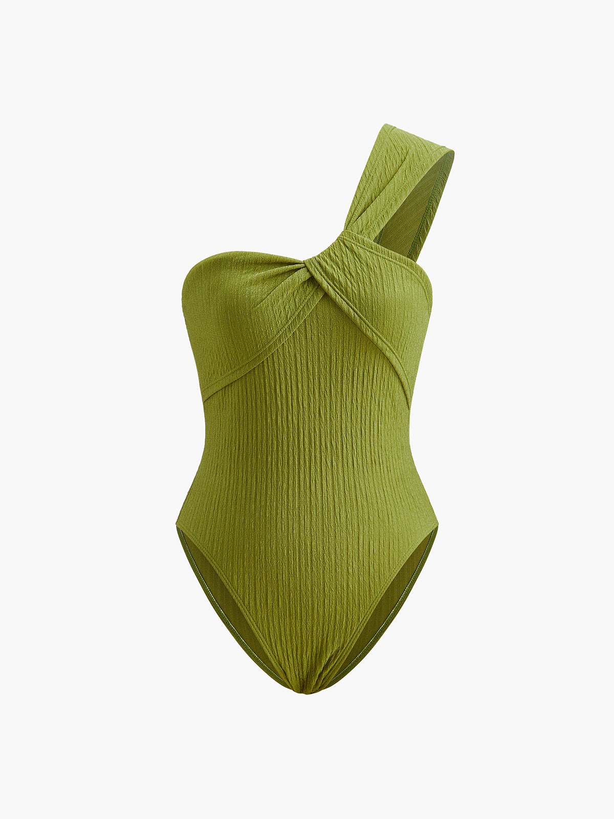 Flirty Asymmetrical One Shoulder Swimwear