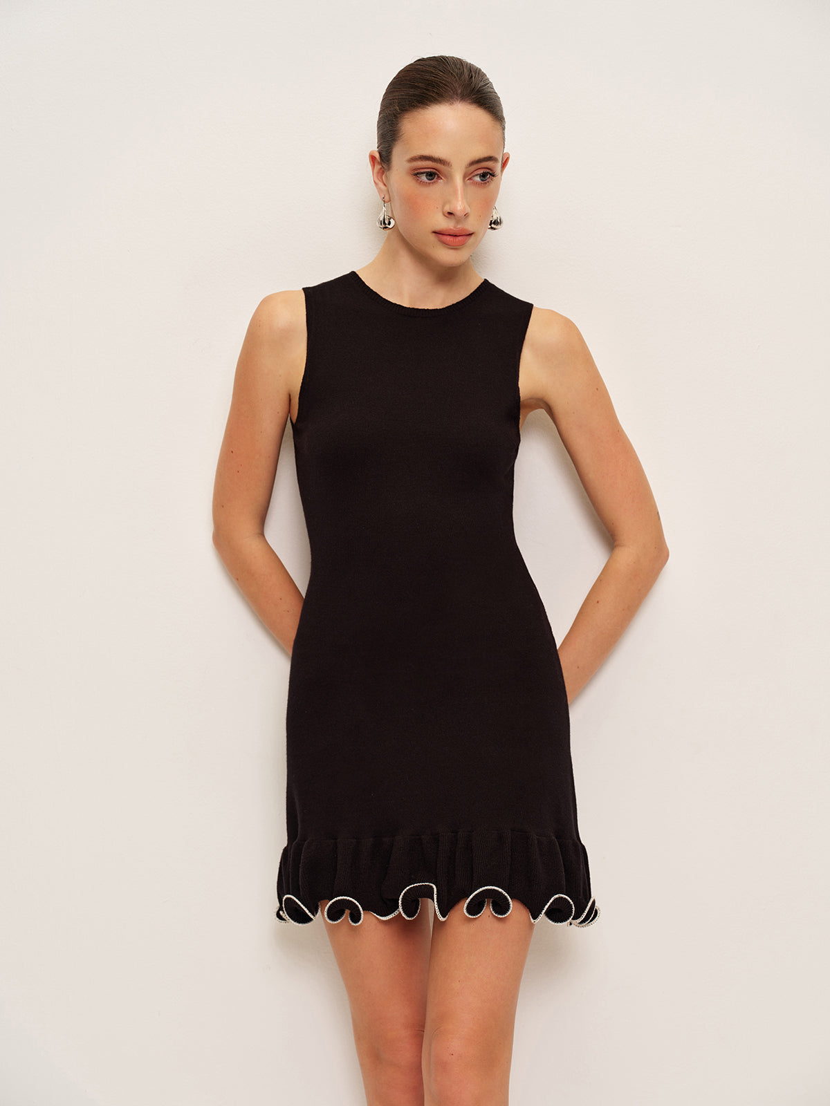 Frilly Strapless Summer Dress
