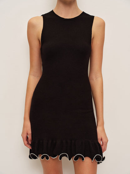 Frilly Strapless Summer Dress