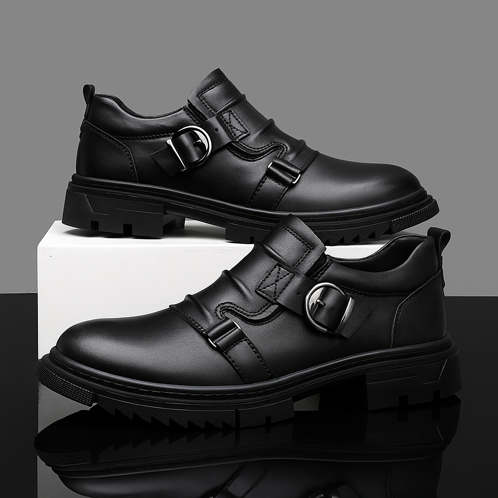 Classic Mens Leather Formal Shoes - Olytrend