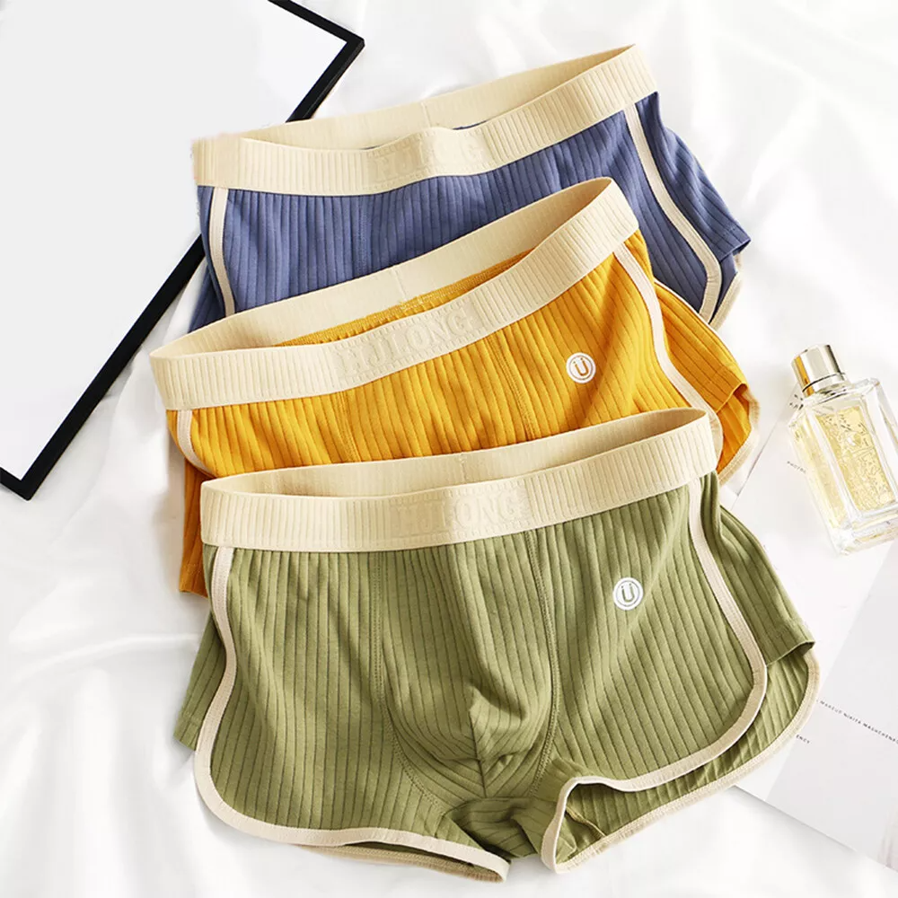 Slim Fit Boxer Briefs 3 Pack Men's Underwear Set