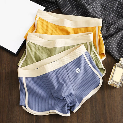 Slim Fit Boxer Briefs 3 Pack Men's Underwear Set - Nocini