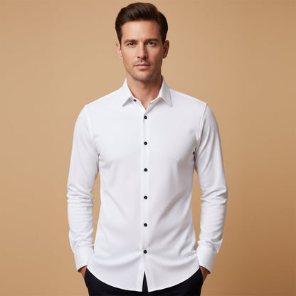 Stylish Men's Formal Dress Button Shirt