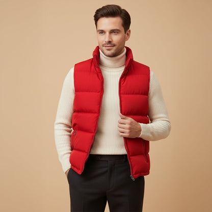 Warm Insulated Mens Padded Gilet Jacket