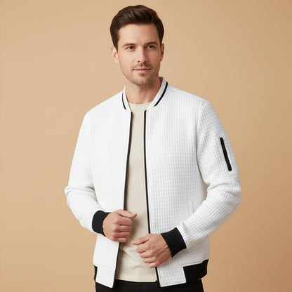 Classic Padded Zipper Jacket