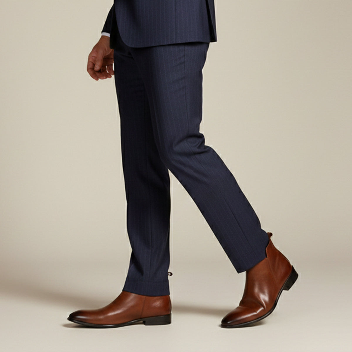 Stylish Men's Zip Up Chelsea Boots