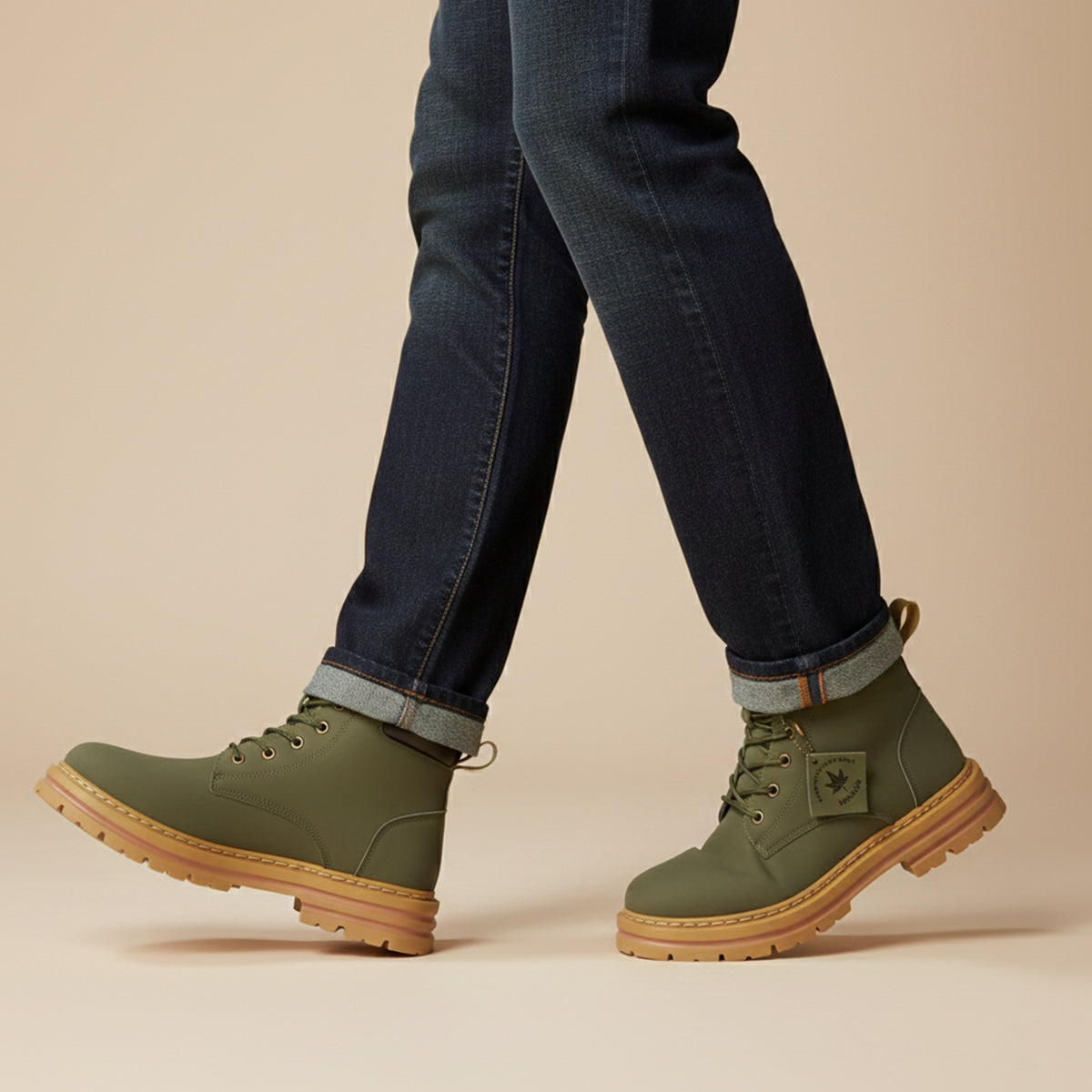 Warm Waterproof Men's Insulated Snow Boots