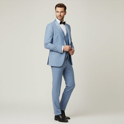 Classic Men's 3 Piece Slim Fit Tuxedo Suit