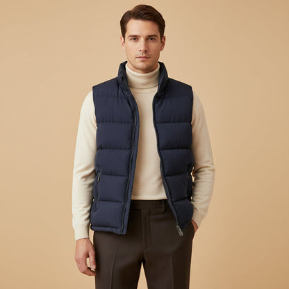 Warm Insulated Mens Padded Gilet Jacket