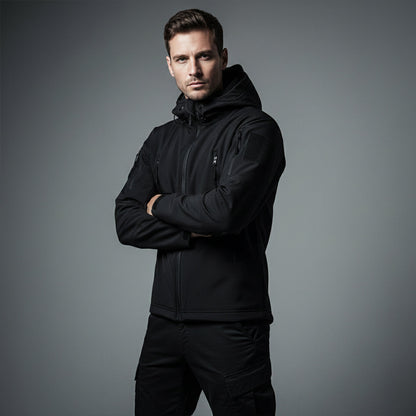 Waterproof Men's Outdoor Tactical Parka with Hood