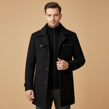 Warm Water Resistant Men's Zip Jacket