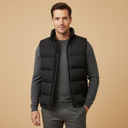 Warm Insulated Mens Padded Gilet Jacket