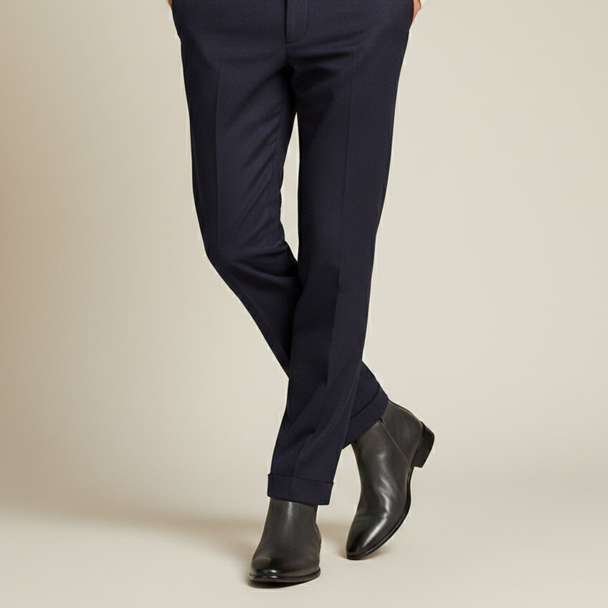 Stylish Men's Zip Up Chelsea Boots