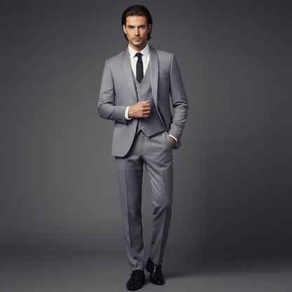 Classic Men's 3 Piece Slim Fit Tuxedo Suit