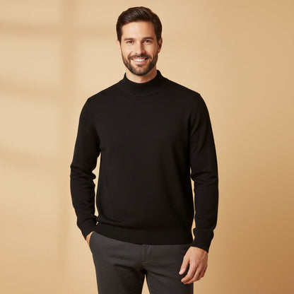 Classic Men's Simple Crew Neck Knit Sweater