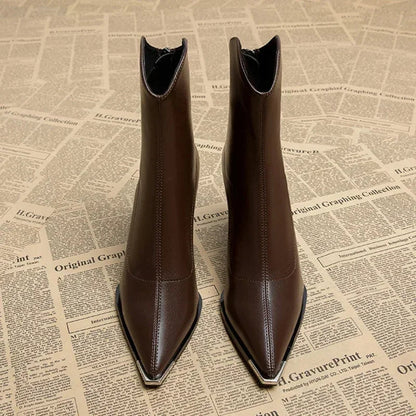 Image of Sabrina | Women's Block Heel Ankle Boots