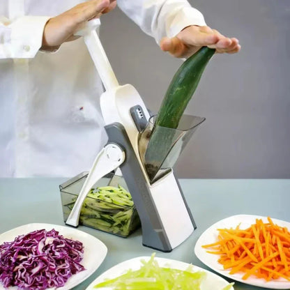 Easy 5-in-1 Food Chopper Set with Bonus Gift - Pexav